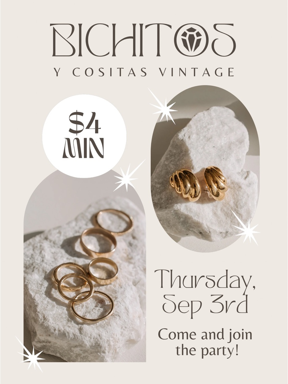 9/3 Bling, Bling & Cha-Ching 💎 Party!!🎉